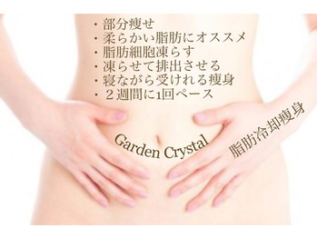 脂肪冷却の効果 大阪 福島 痩身 エステサロン 部分痩せ 大阪のエステサロンなら施術の質が高いgarden Crystal